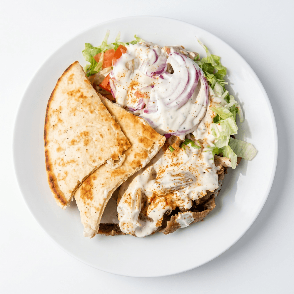 Chicken & Lamb Gyro Platter