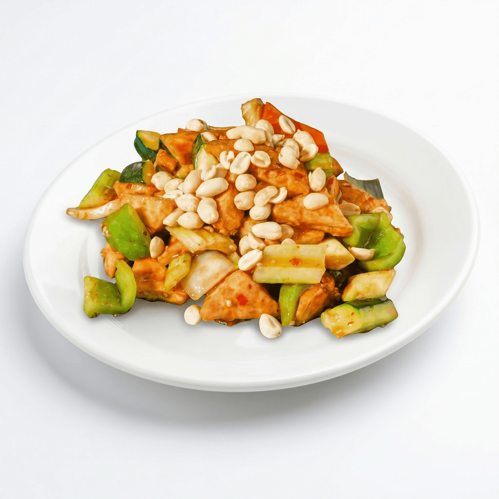 Kung Pao Fried Tofu