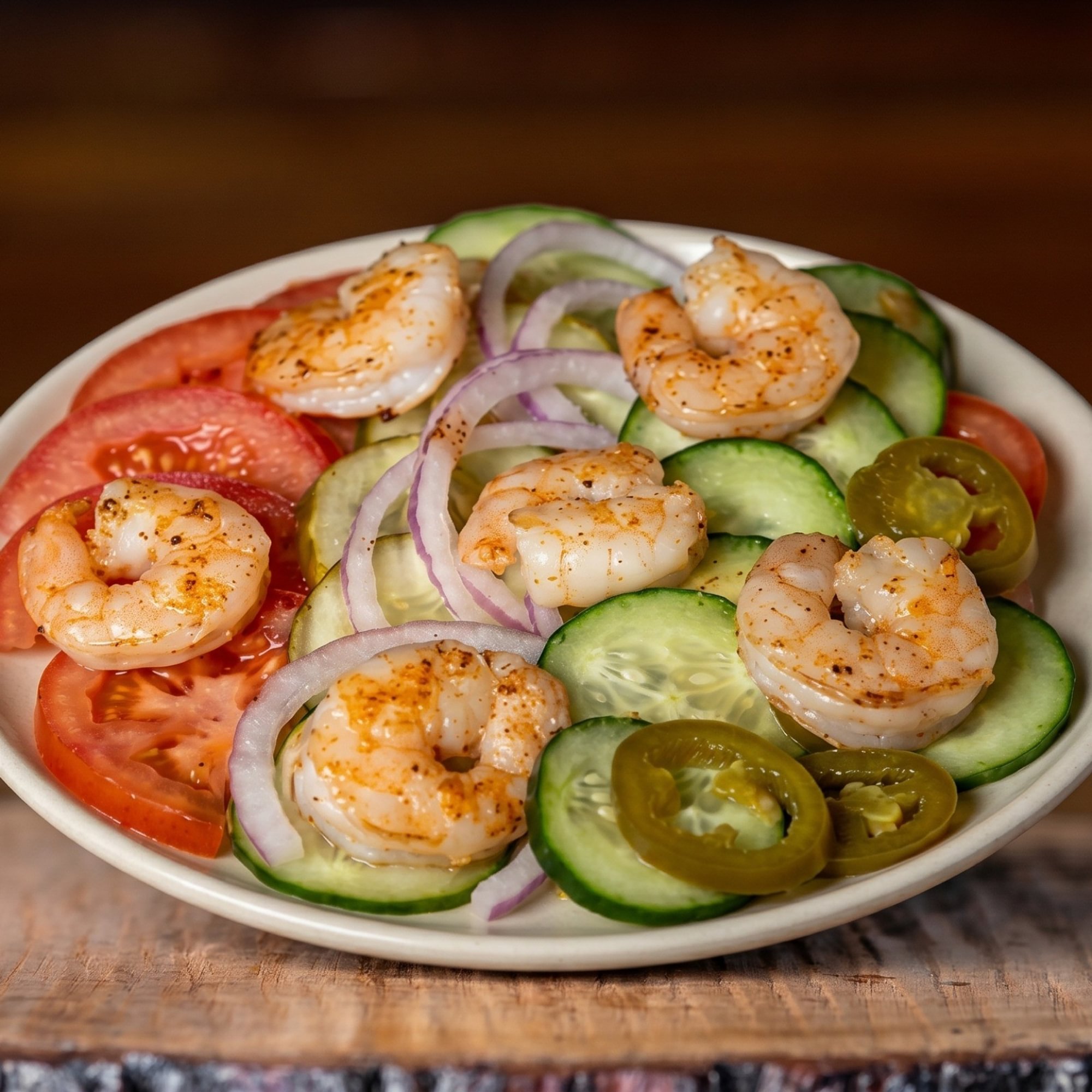 Grilled Shrimp Salad