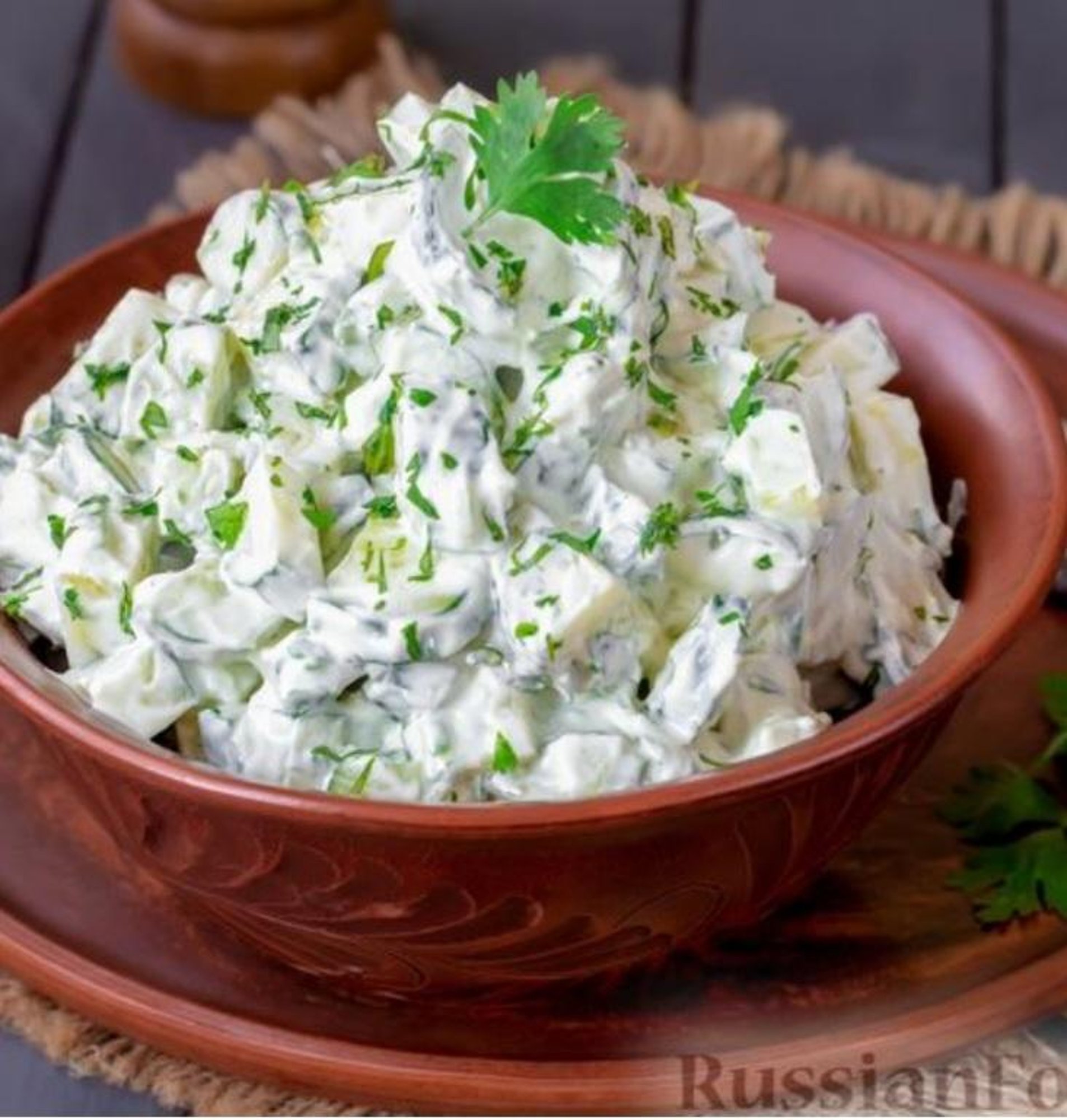 Fresh Garden Cucumber Salad