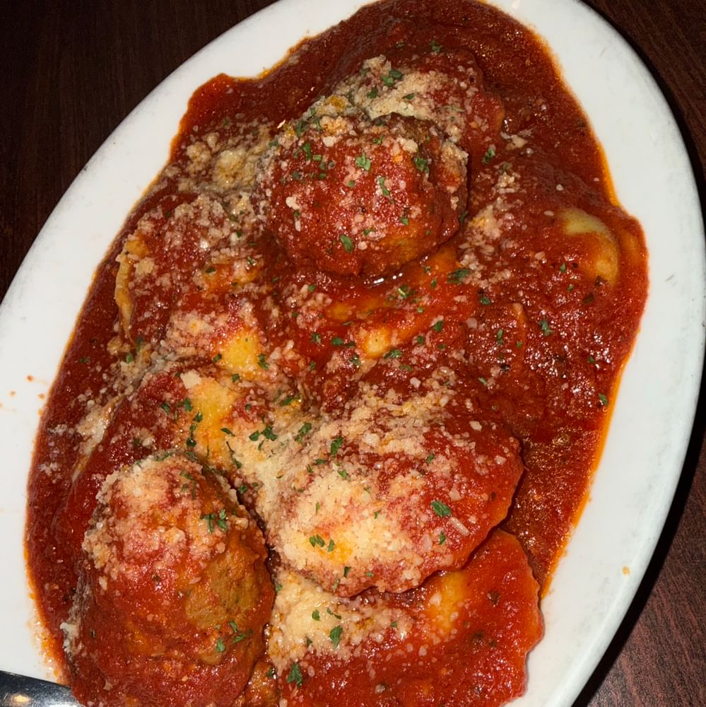 Meat Ravioli with Meatballs