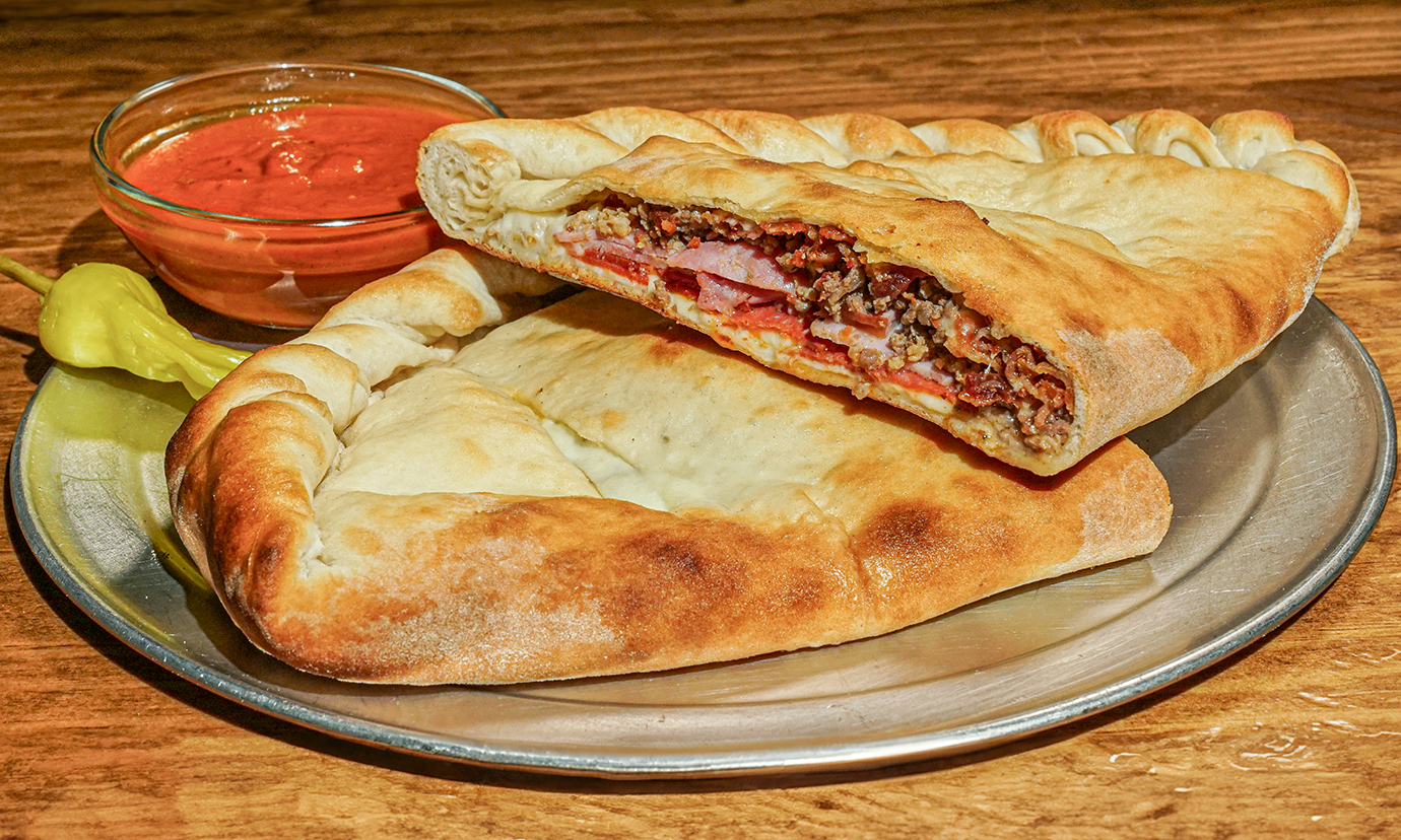 Mucho Meato Calzone