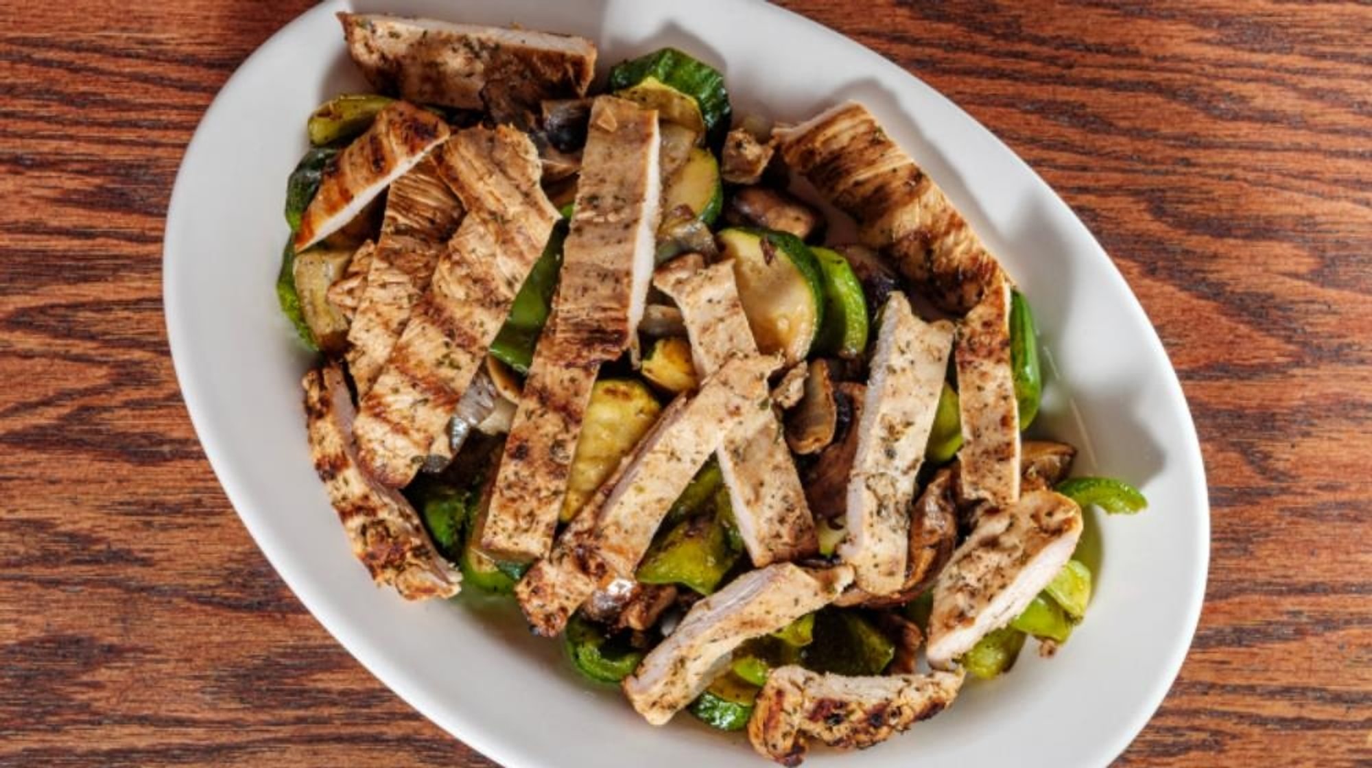 Grilled Chicken with Vegetables