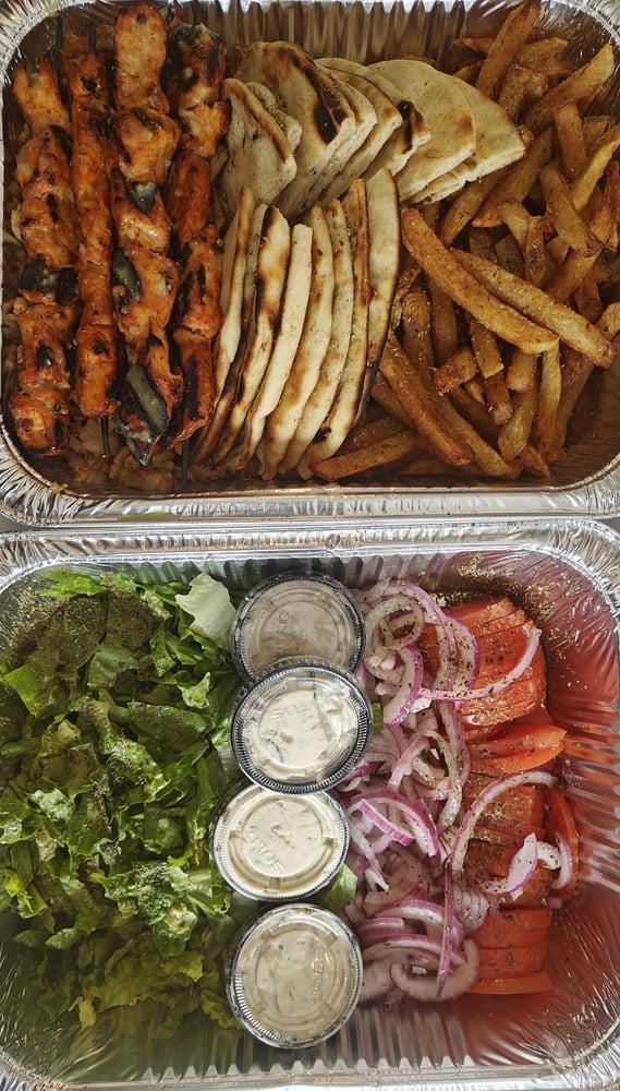 Family 4 Chicken Gyro Platter