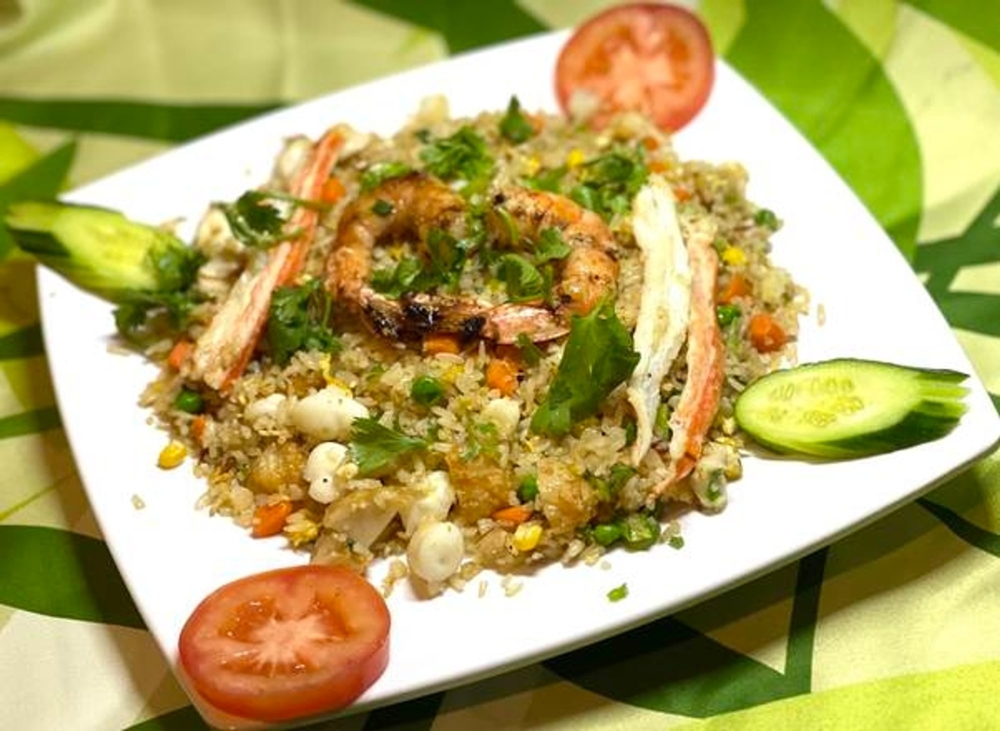 F4. Seafood Fried Rice
