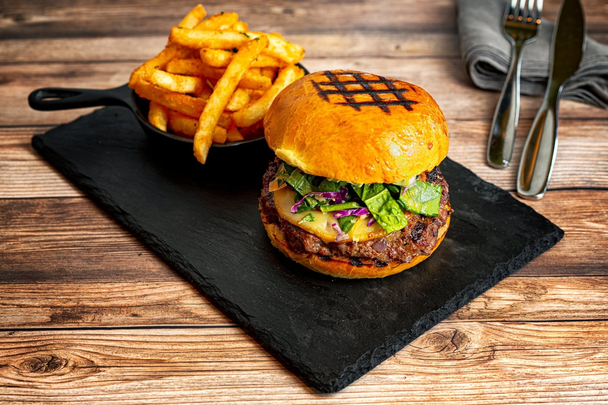 Bison & Beef Burger