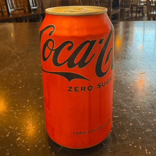 Coke Zero Can
