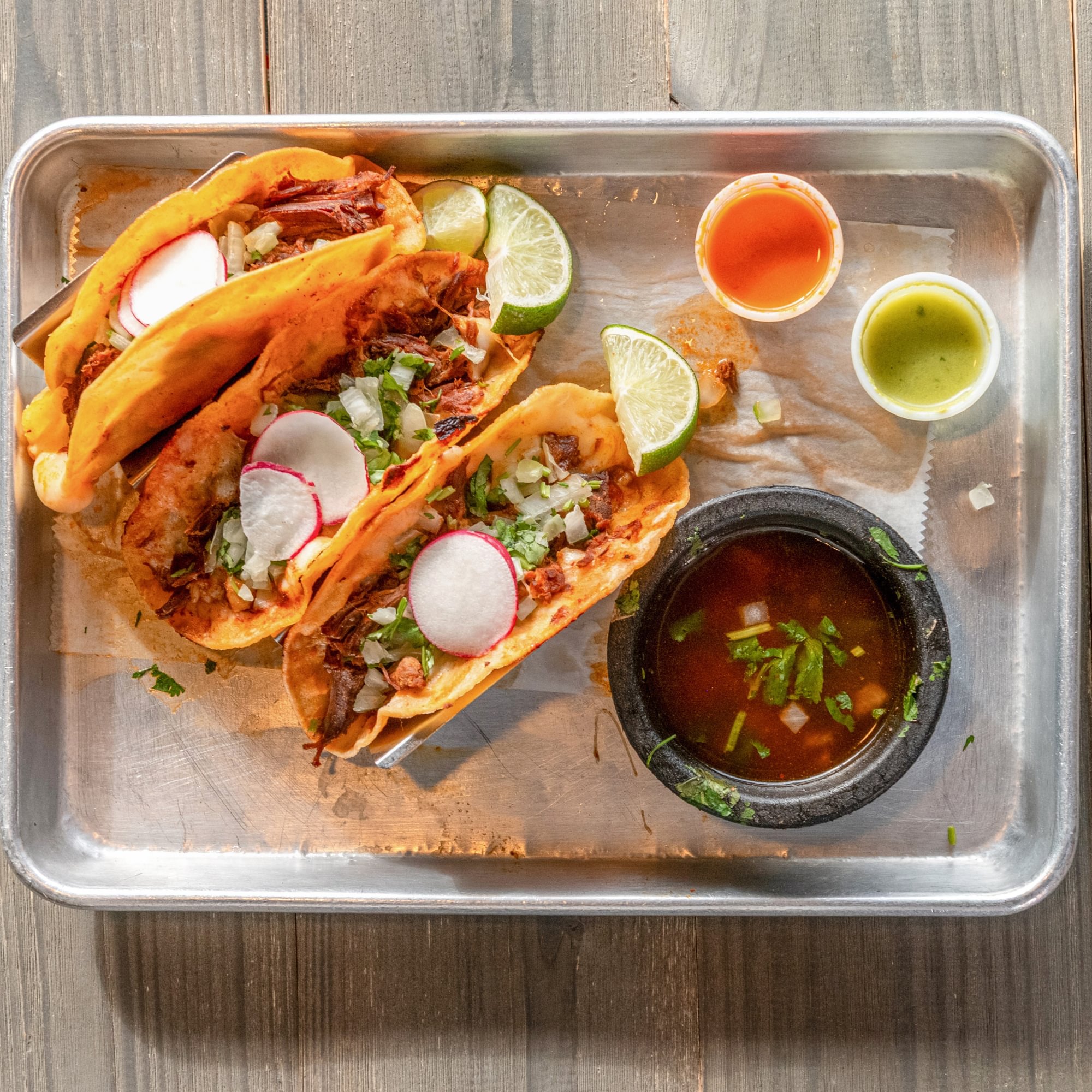 Birria Queso Tacos