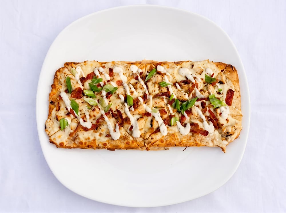 Chicken Bacon Ranch Flatbread
