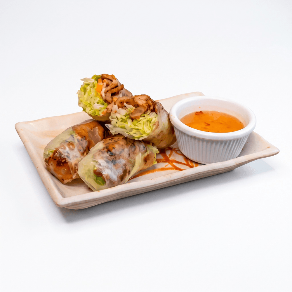 A5. Grilled Chicken Spring Rolls