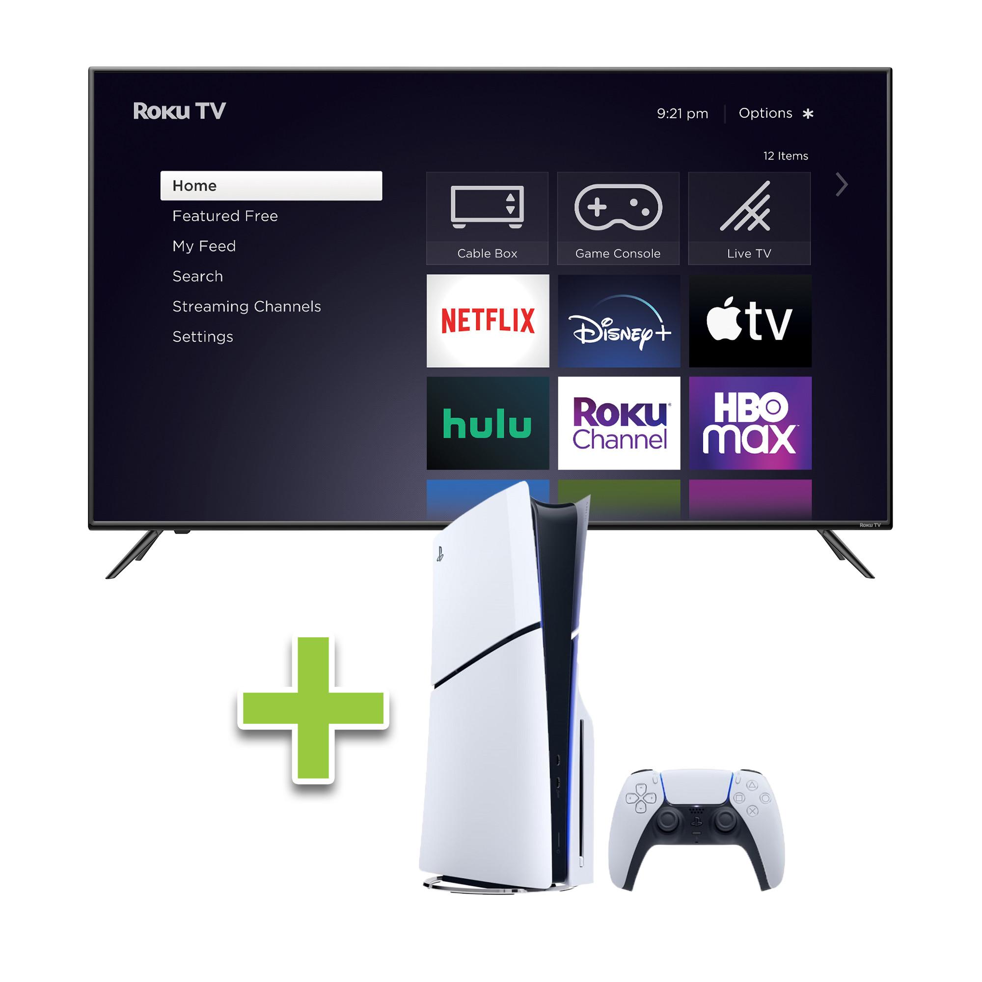 55" Element Roku TV & Playstation 5