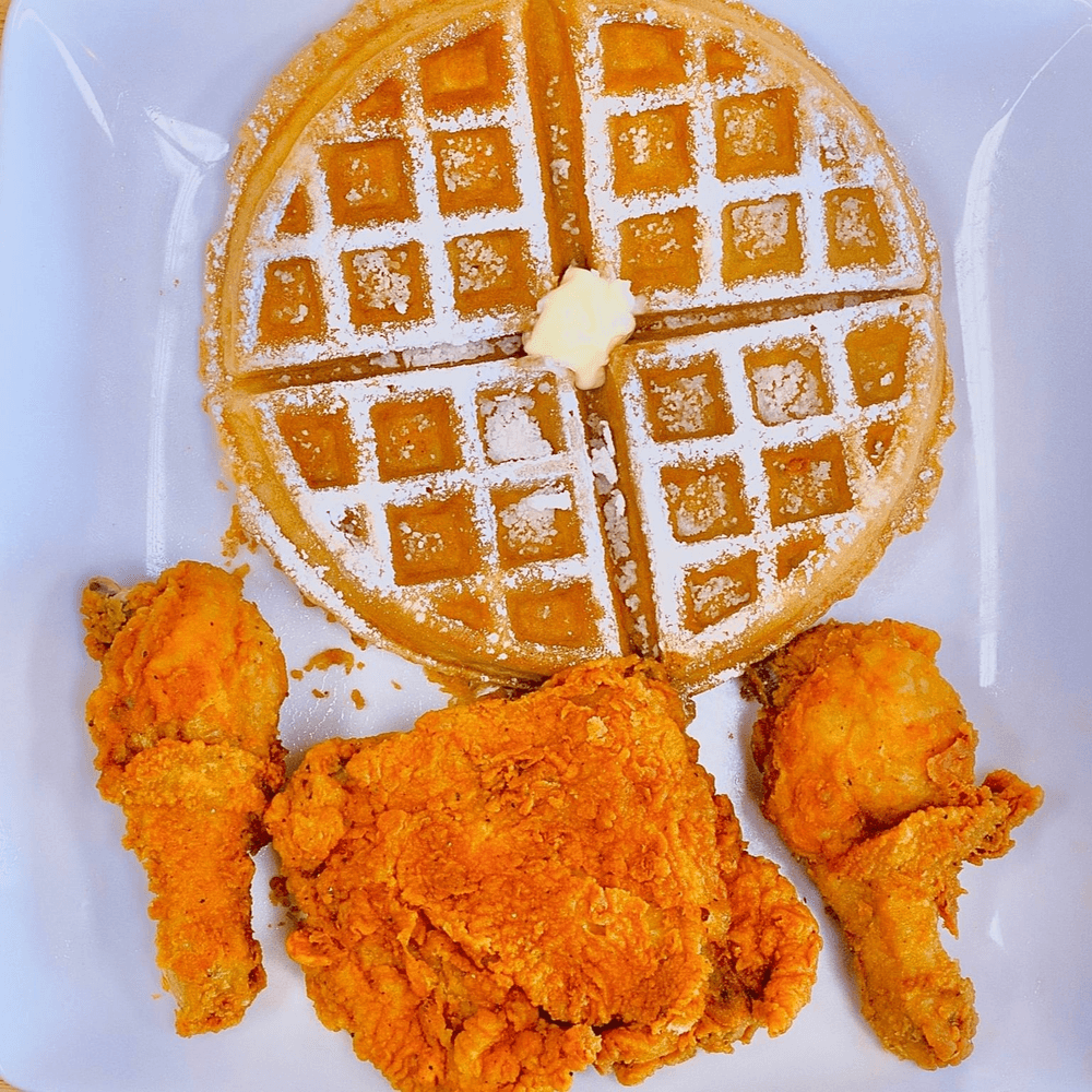 3 Dark Meat & Waffle