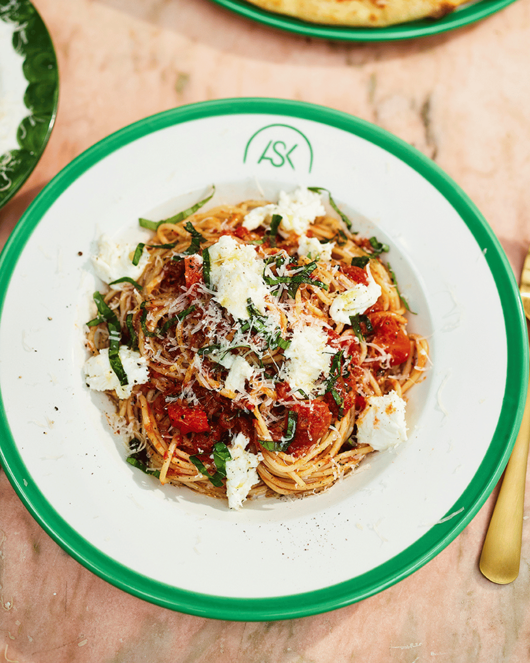Spaghetti Pomodoro with Mozzarella