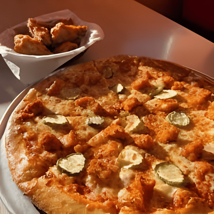 Nashville Hot Chicken Pizza