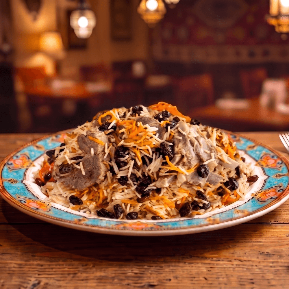 Afghan Pilaf with Lamb