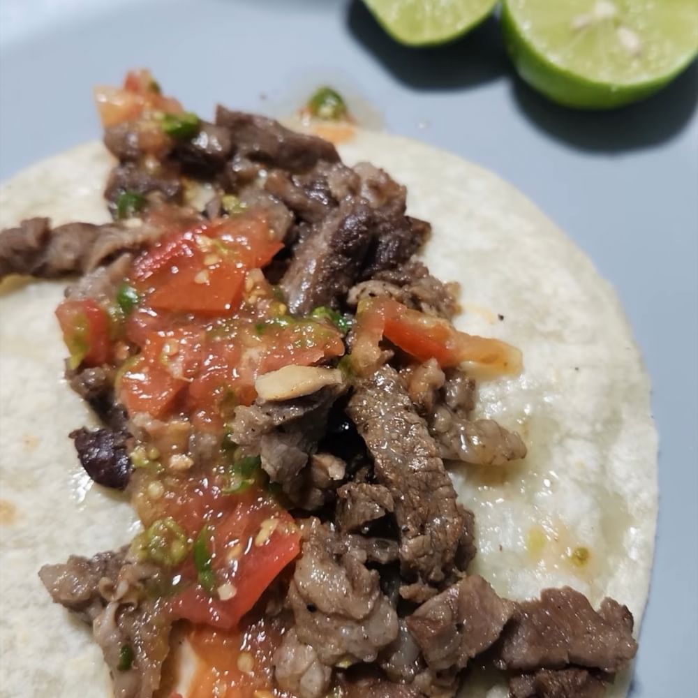 Carne Asada Soft Taco