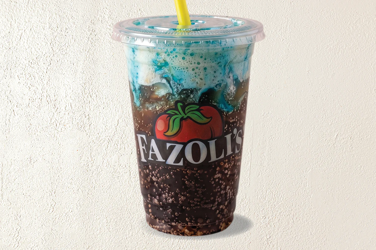 Electric Blue Razz Italian Dirty Soda