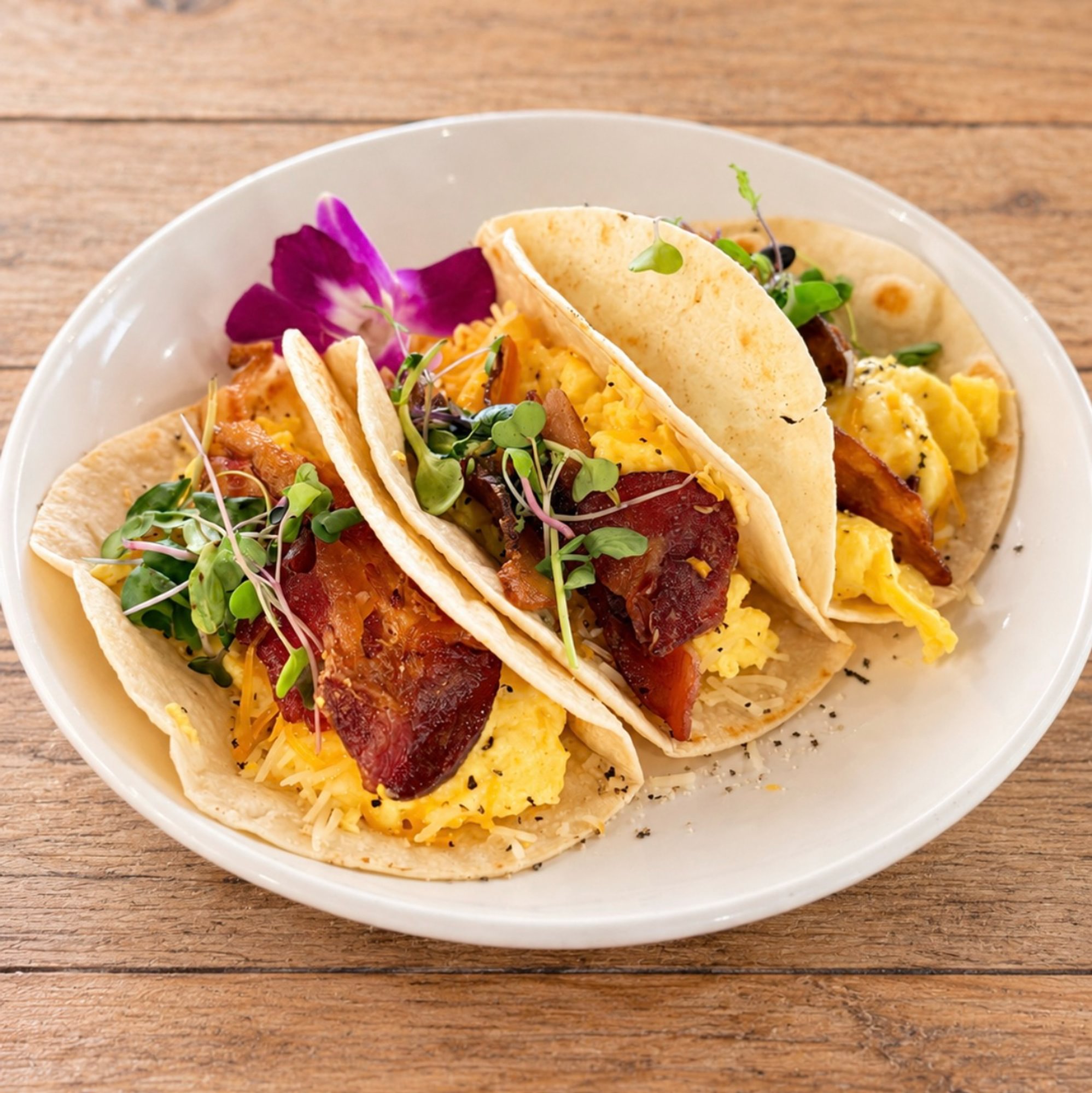 BREAKFAST TACOS