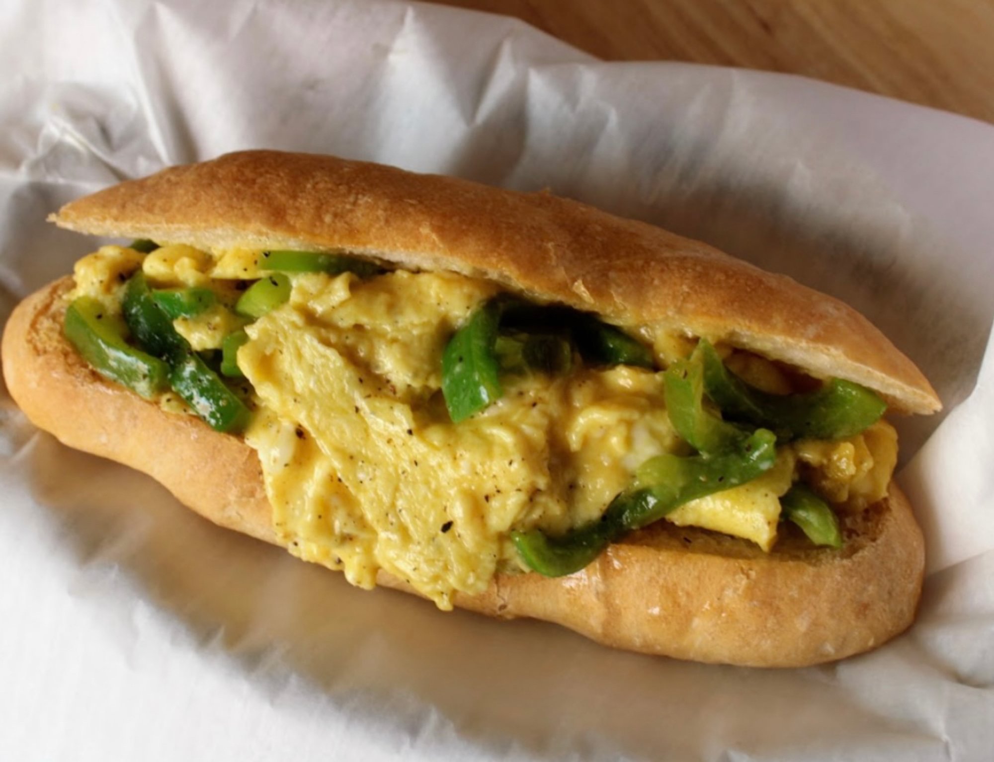 Pepper & Egg Wedge
