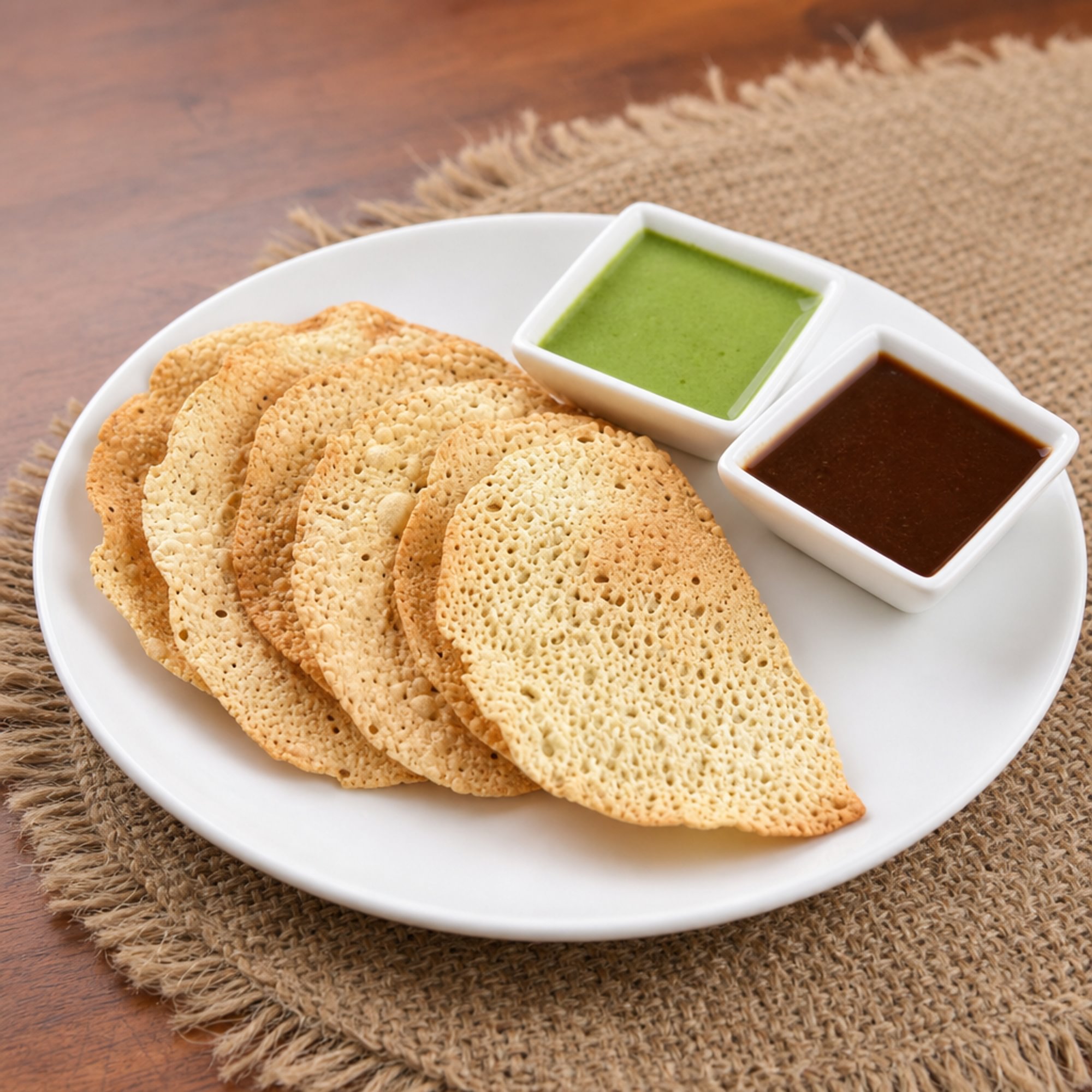 Papadum (3 Pieces)