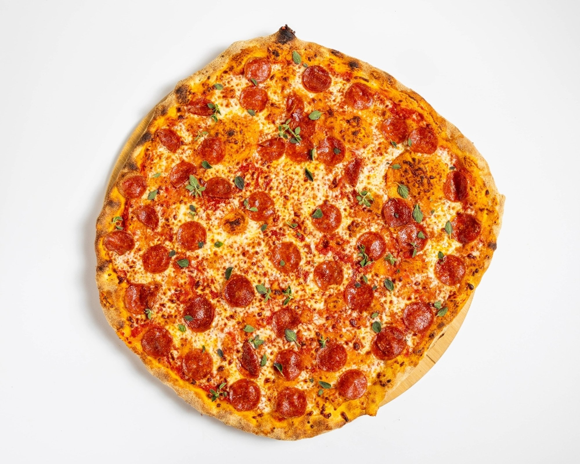 Spicy Pepperoni Pizza