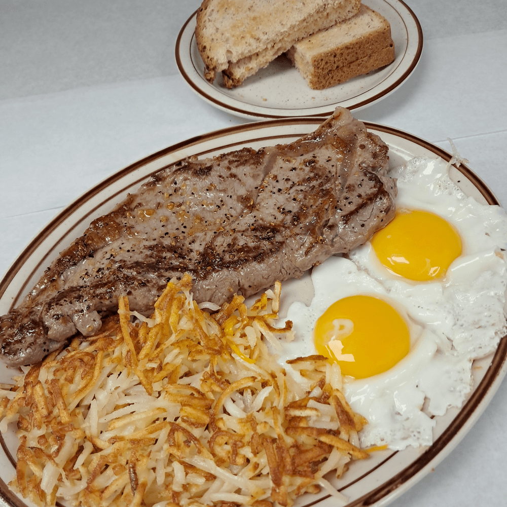 New York Steak & Eggs