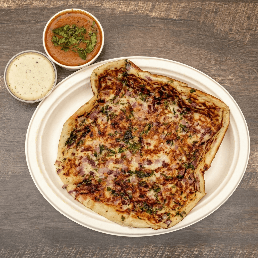 Tomato Onion Chilli Uthappam