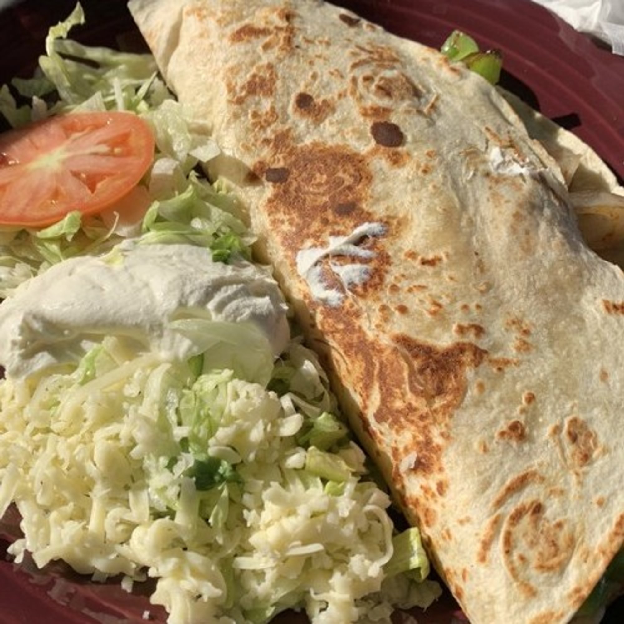 Vegetarian Quesadilla