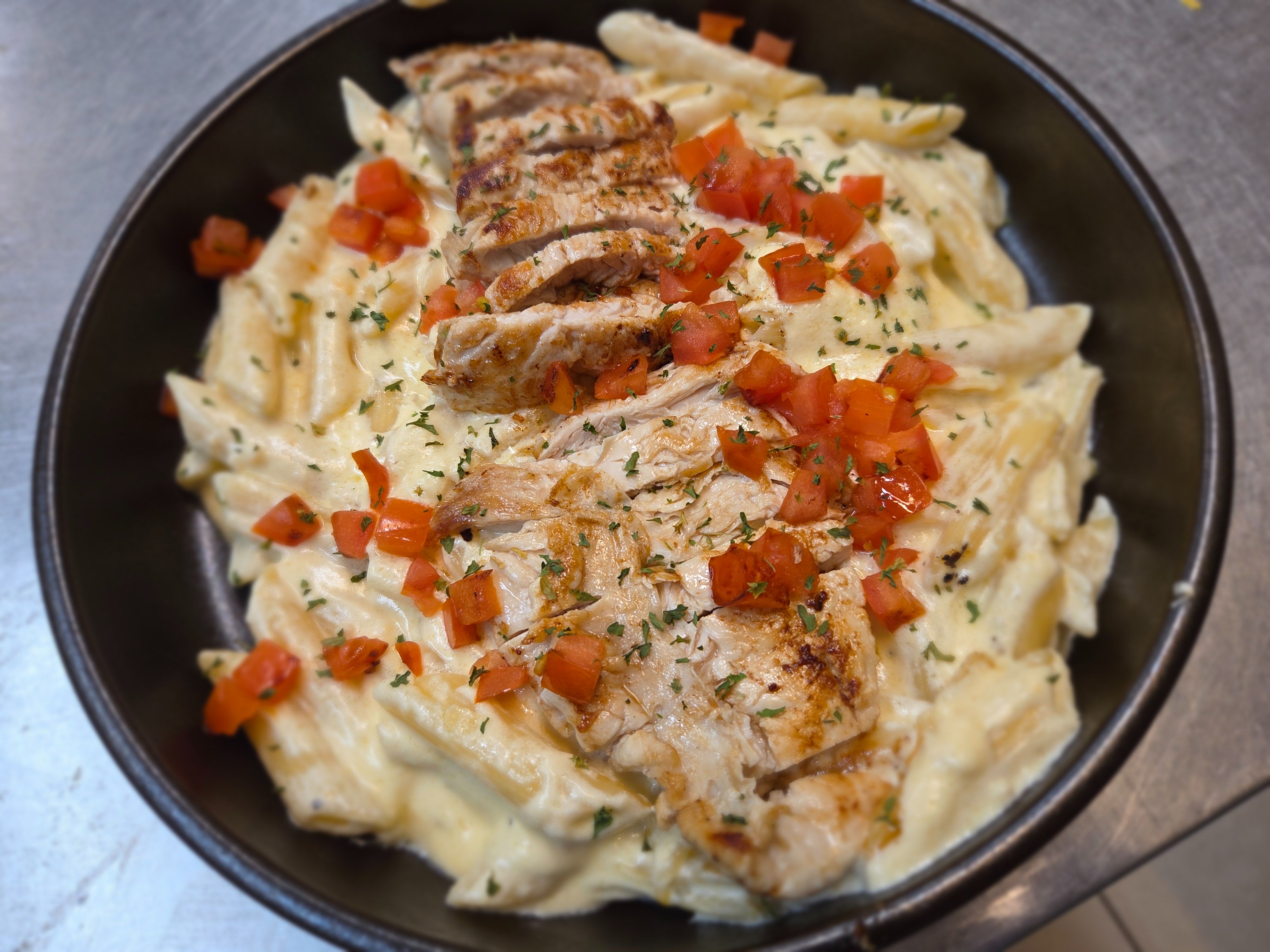 Three Cheese Penne Pasta