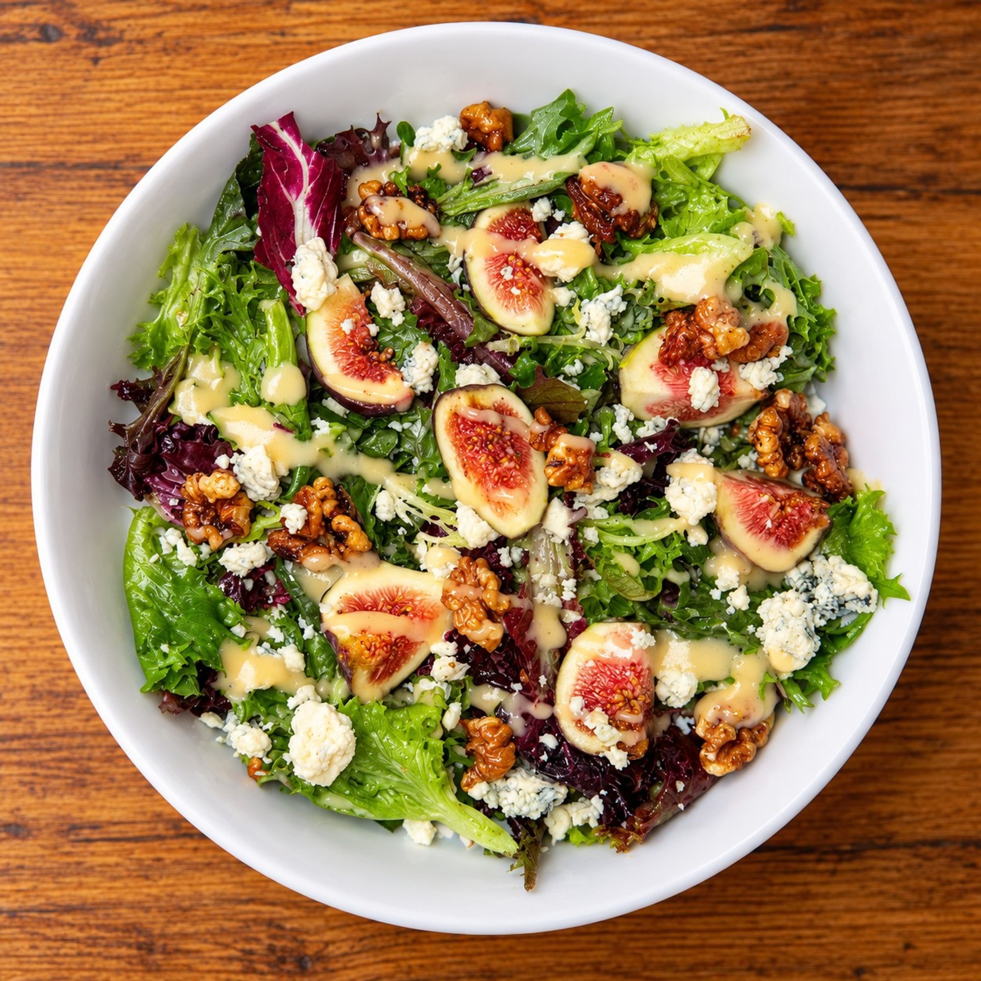 Fig and Walnut Harvest Salad