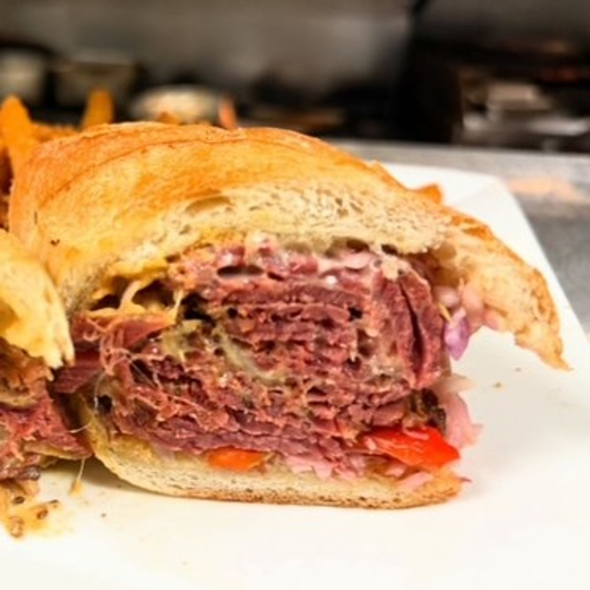 Smoked Pastrami Po'Boy