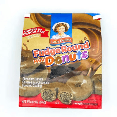 Little Debbie Fudge Round Donuts