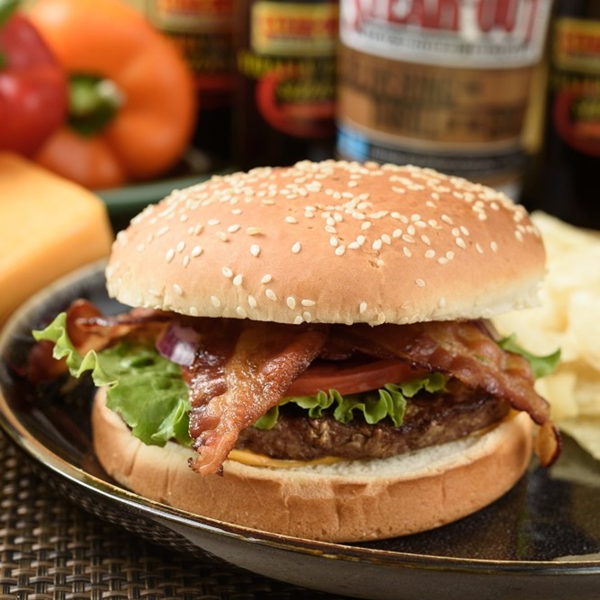 Bacon Cheddar Burger