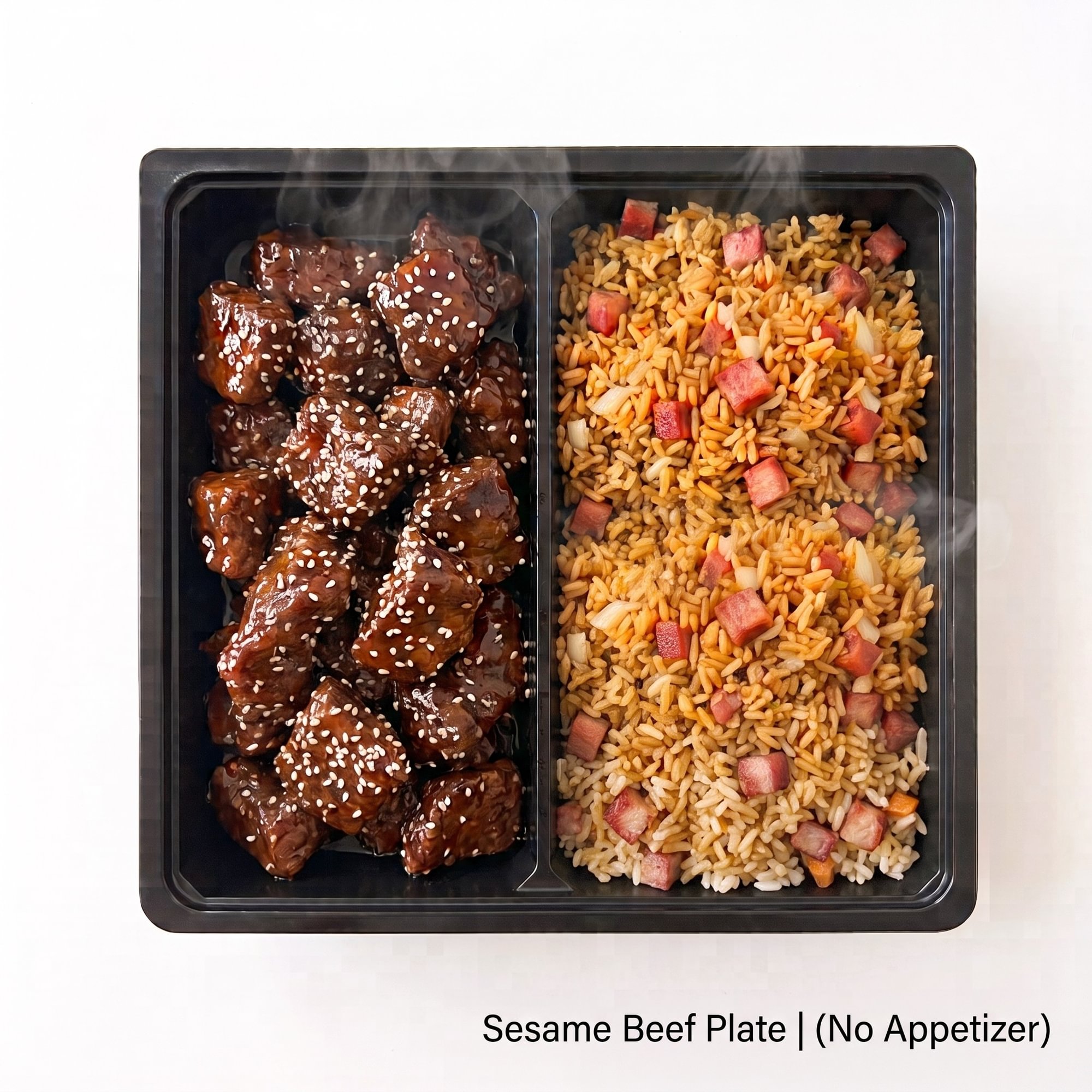 Sesame Beef Plate (No Appetizer)