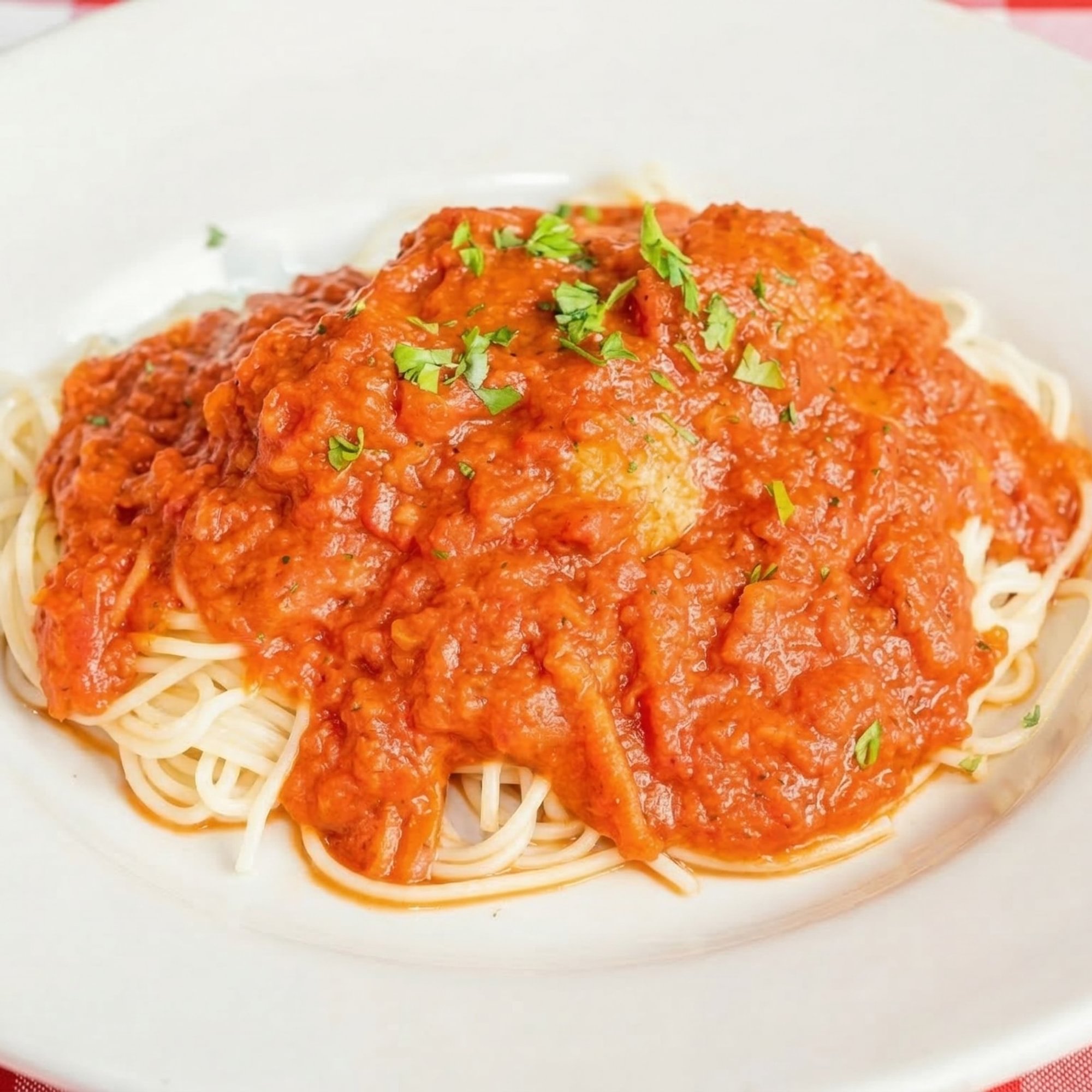 Spaghetti with Meat Balls