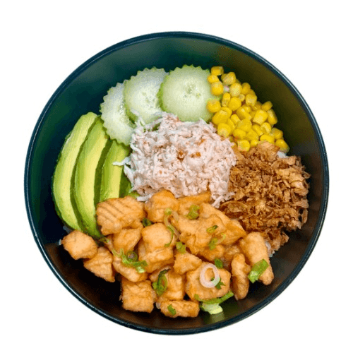 Crispy Salmon Bowl
