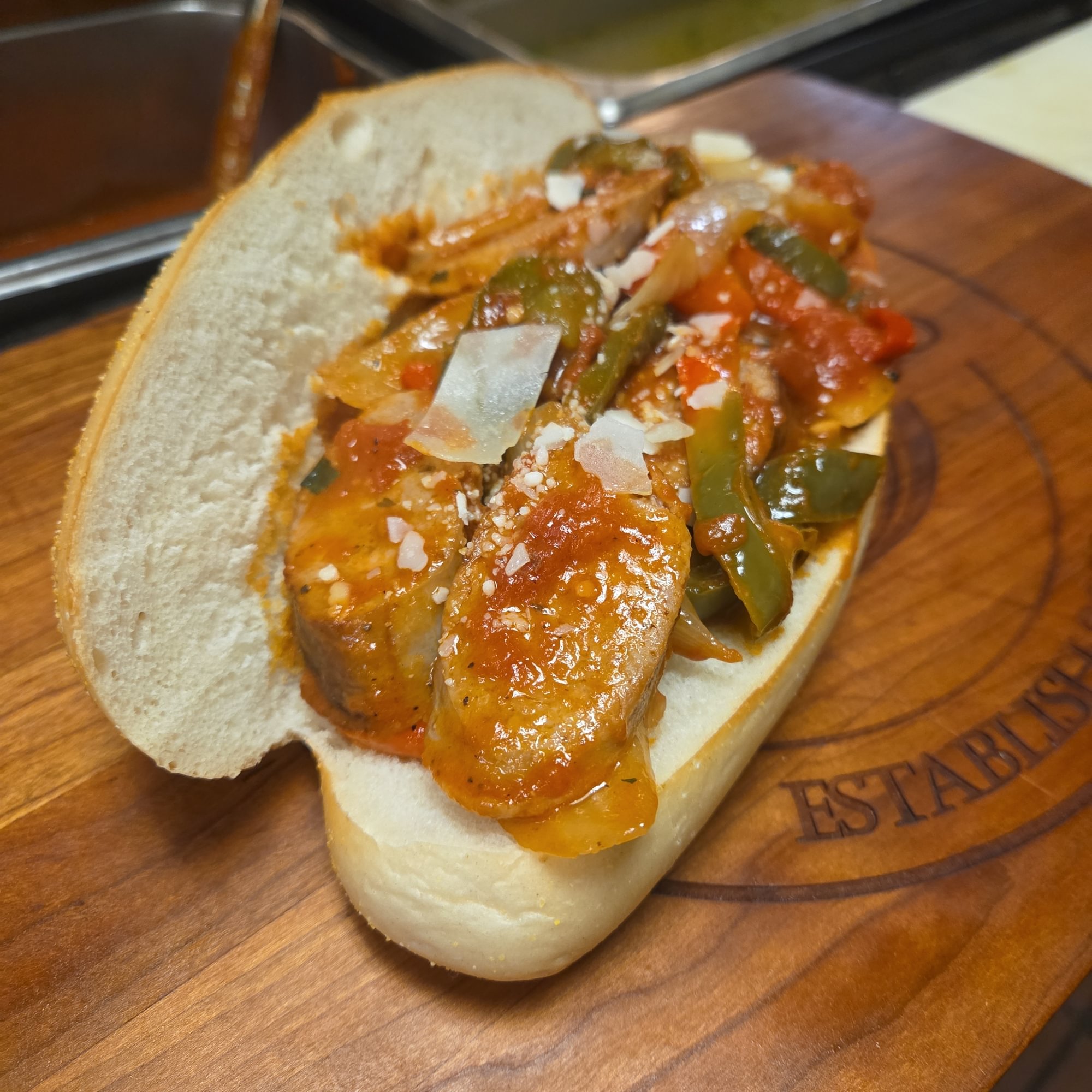 Sausage & Peppers/Onions&marinara SM 7"