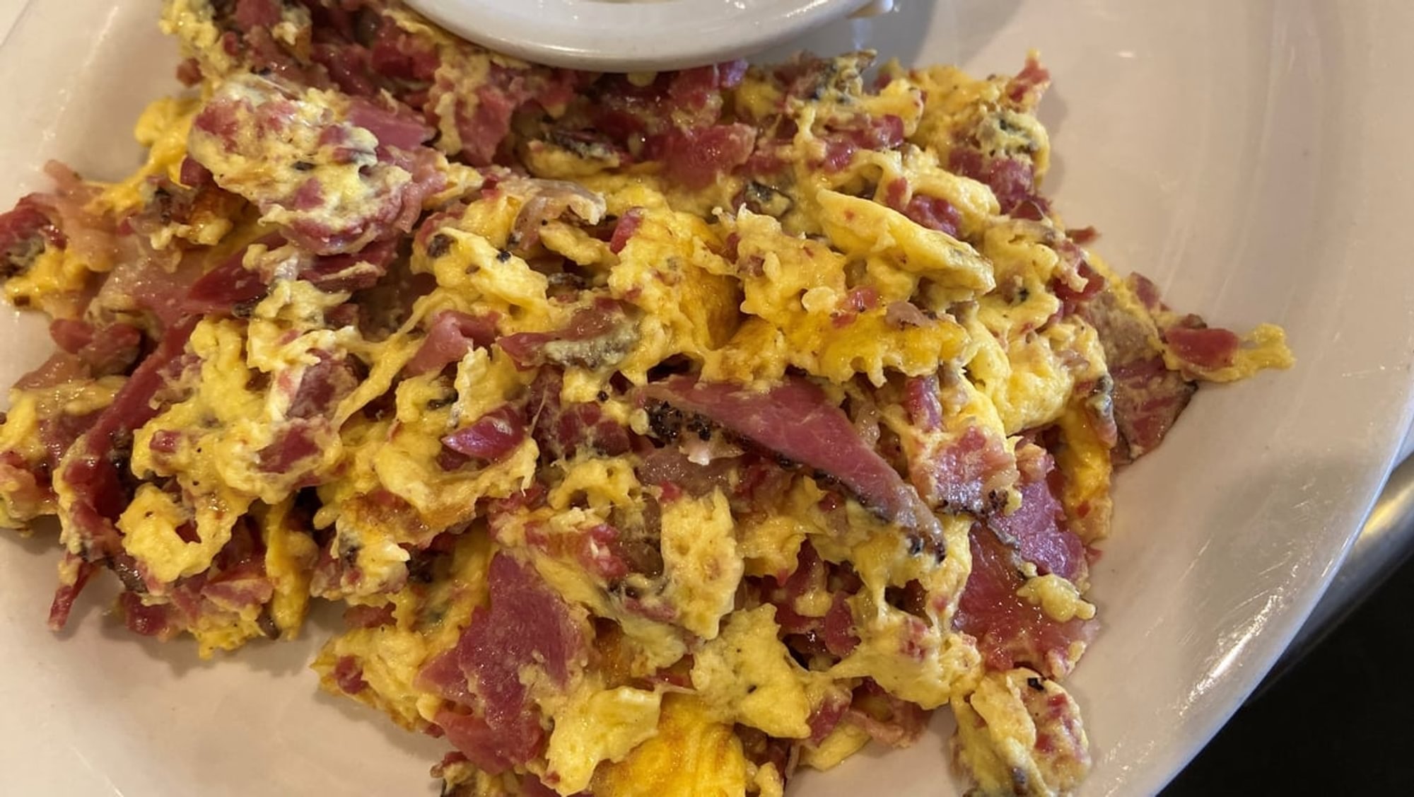 Pastrami & Eggs Scramble