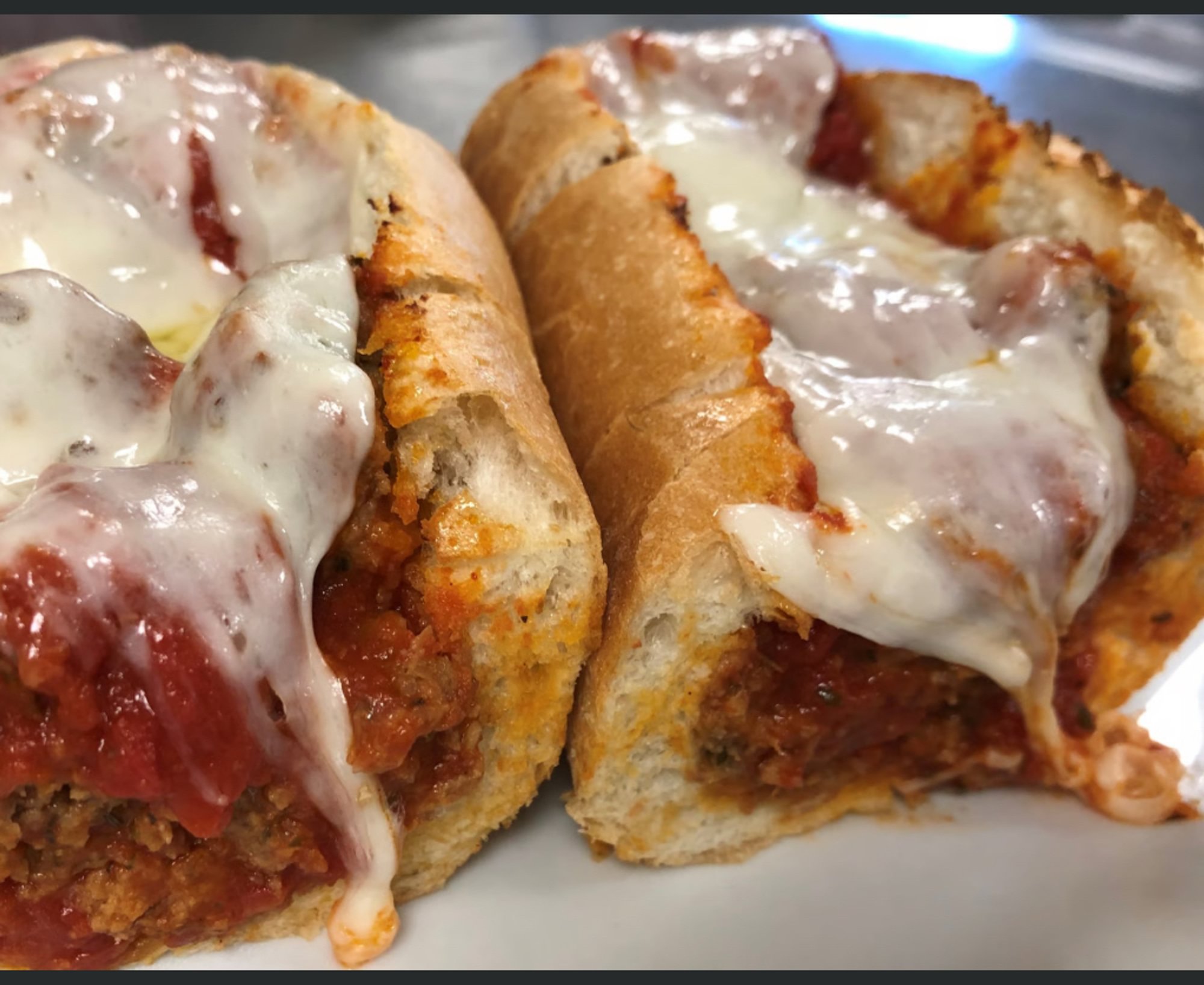 Meatball parm sub