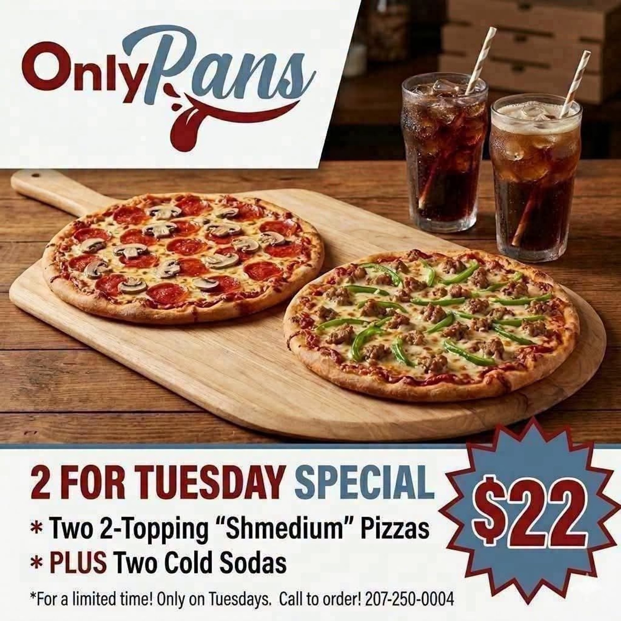 2 for Tuesday