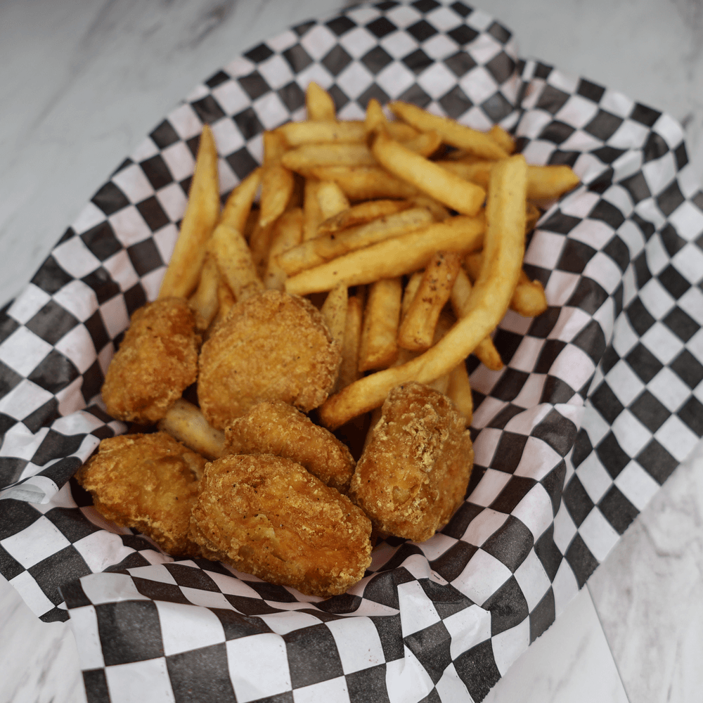 Chicken Nuggets 6 Pieces With Fries