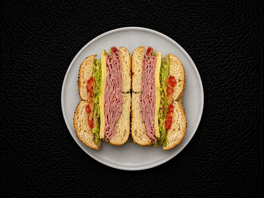 Ham & Swiss Sandwich