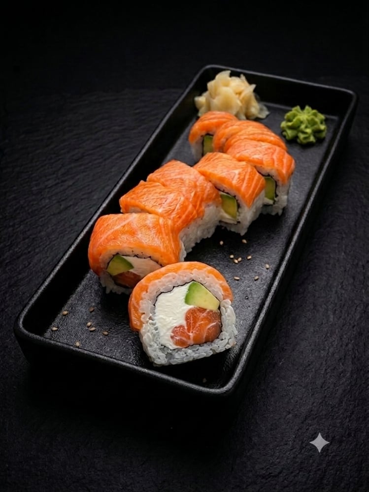 SR6 Salmon Crazy Roll
