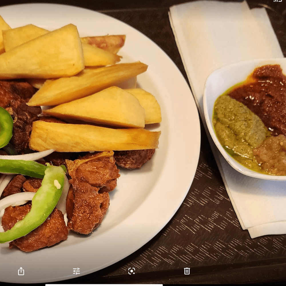 Fried Yam C & F