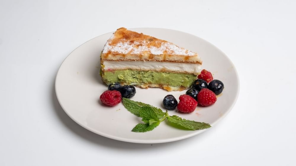Pistachio Ricotta Cake