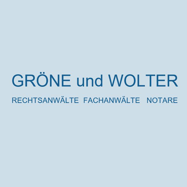 Logo von Gröne und Wolter - Rechtsanwälte - Fachanwälte - Notare