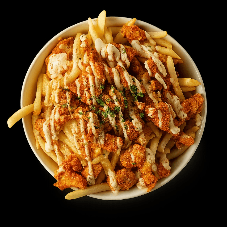 Nashville Chicken Loaded Fries