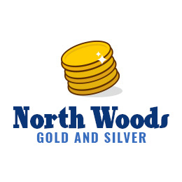 North Woods Gold and Silver Logo