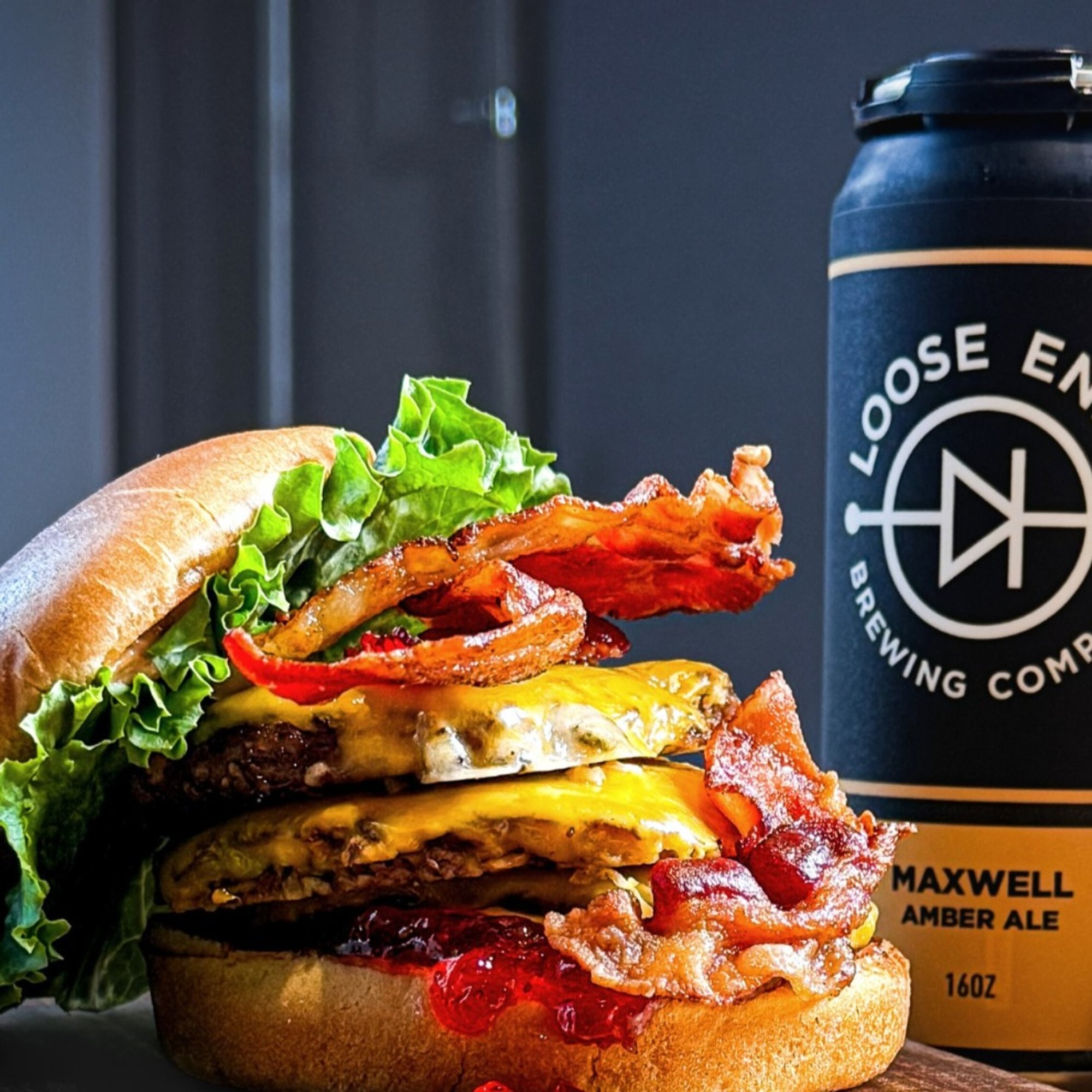 BBQ Bacon Smash Burger