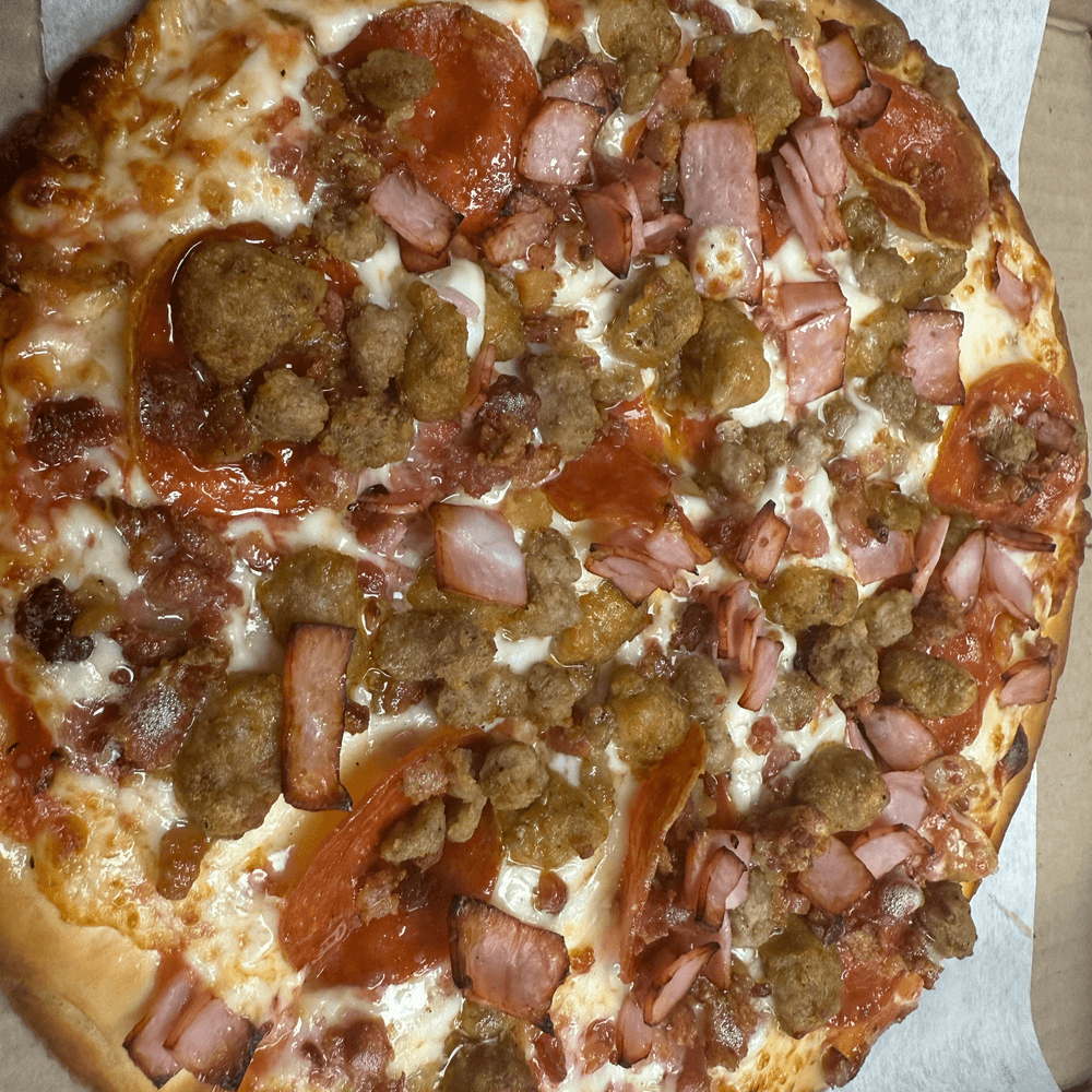 10” Gluten-Free Meat Lovers Pizza